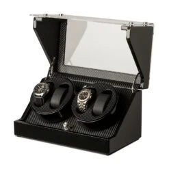 CA2PM Uhrenbeweger Für 4 Uhren Karbon-Optik -Optimal Küchengeräte Geschäft 10004396 yy 0006 logo