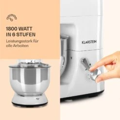 Lucia Küchenmaschine 3-in-1 2000 W / 2,7 PS 5 Ltr Edelstahl BPA-frei -Optimal Küchengeräte Geschäft 10008236 de 0003 logo