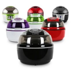 VitAir Heißluftfritteuse Schwarz 1400W Grillen Backen 9 Liter -Optimal Küchengeräte Geschäft 10021766 yy 0011 variant