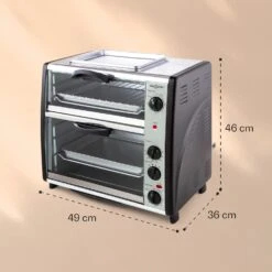 All-You-Can-Eat Doppel-Backofen Grillplatte 42 Liter 2350 Watt 11 All-You-Can-Eat Doppel-Backofen Grillplatte 42 Liter 2350 Watt -Optimal Küchengeräte Geschäft 10026452 yy 0005 logo