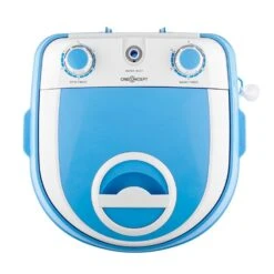 SG003 Mini-Waschmaschine Schleuderfunktion 2,8kg 180W IPX4 13 SG003 Mini-Waschmaschine Schleuderfunktion 2,8kg 180W IPX4 -Optimal Küchengeräte Geschäft 10026453 yy 0005 titel oneConcept SG003 Waschmaschine