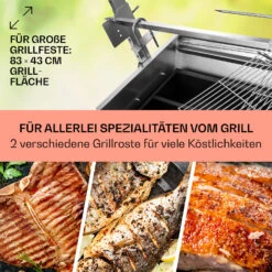 Sauenland Spanferkelgrill Mit Elektromotor Drehspieß -Optimal Küchengeräte Geschäft 10026798 de 0004 usp