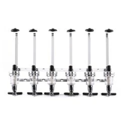 Hazlehov Sixtett 6-fach Getränkespender Dosierer Wandmontage -Optimal Küchengeräte Geschäft 10026799 yy 0003 titel oneConcept Hazlehov Sixtett Getraenkespender