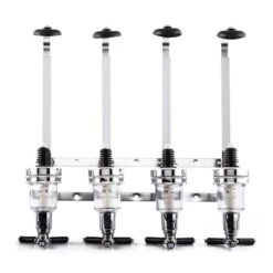 Hazlehov Quartett 4-fach Getränkespender Dosierer Wandmontage 10 Hazlehov Quartett 4-fach Getränkespender Dosierer Wandmontage -Optimal Küchengeräte Geschäft 10026800 yy 0003 titel oneConcept Hazlehov Quartett Getraenkespender