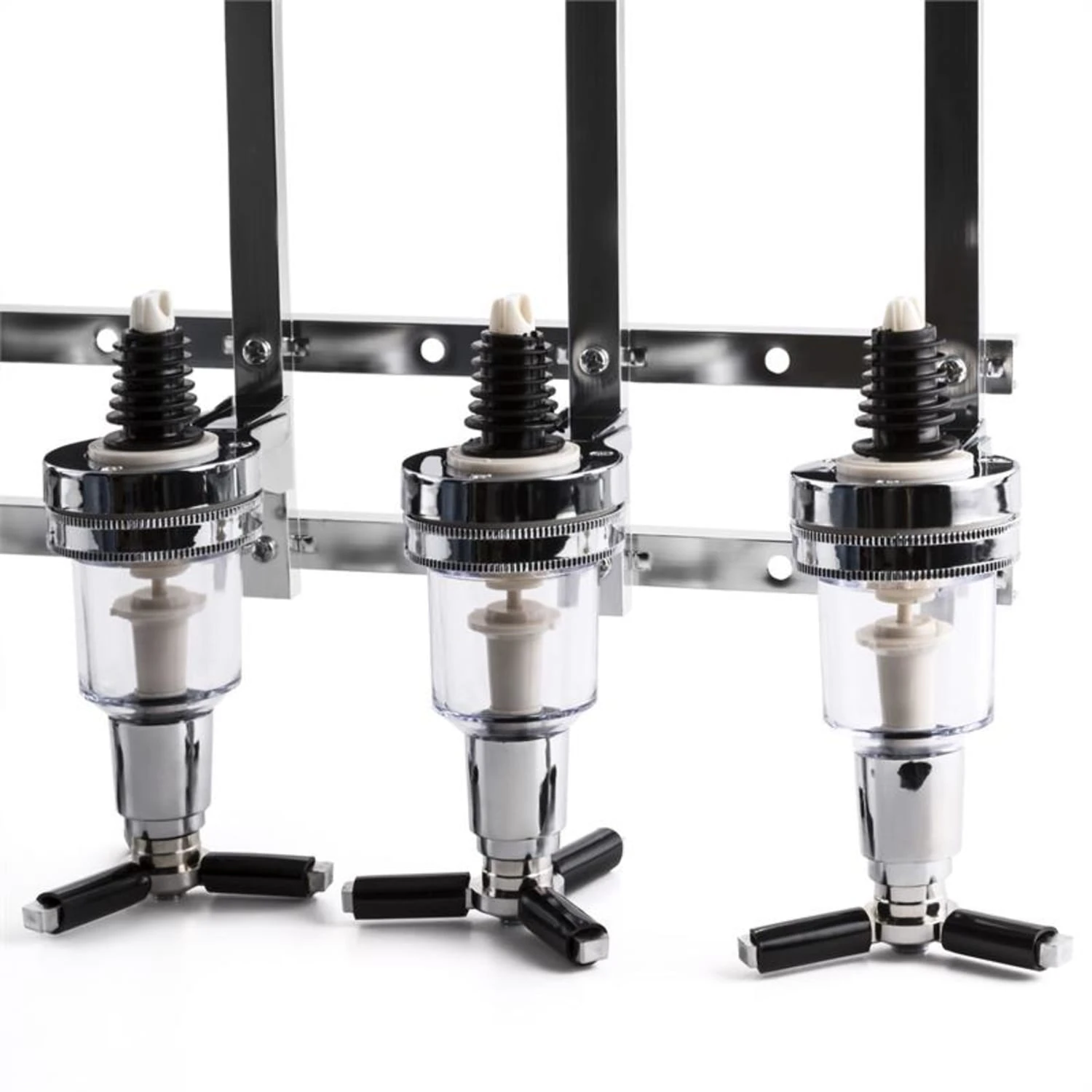 Hazlehov Quartett 4-fach Getränkespender Dosierer Wandmontage 7 Hazlehov Quartett 4-fach Getränkespender Dosierer Wandmontage – Bild 5