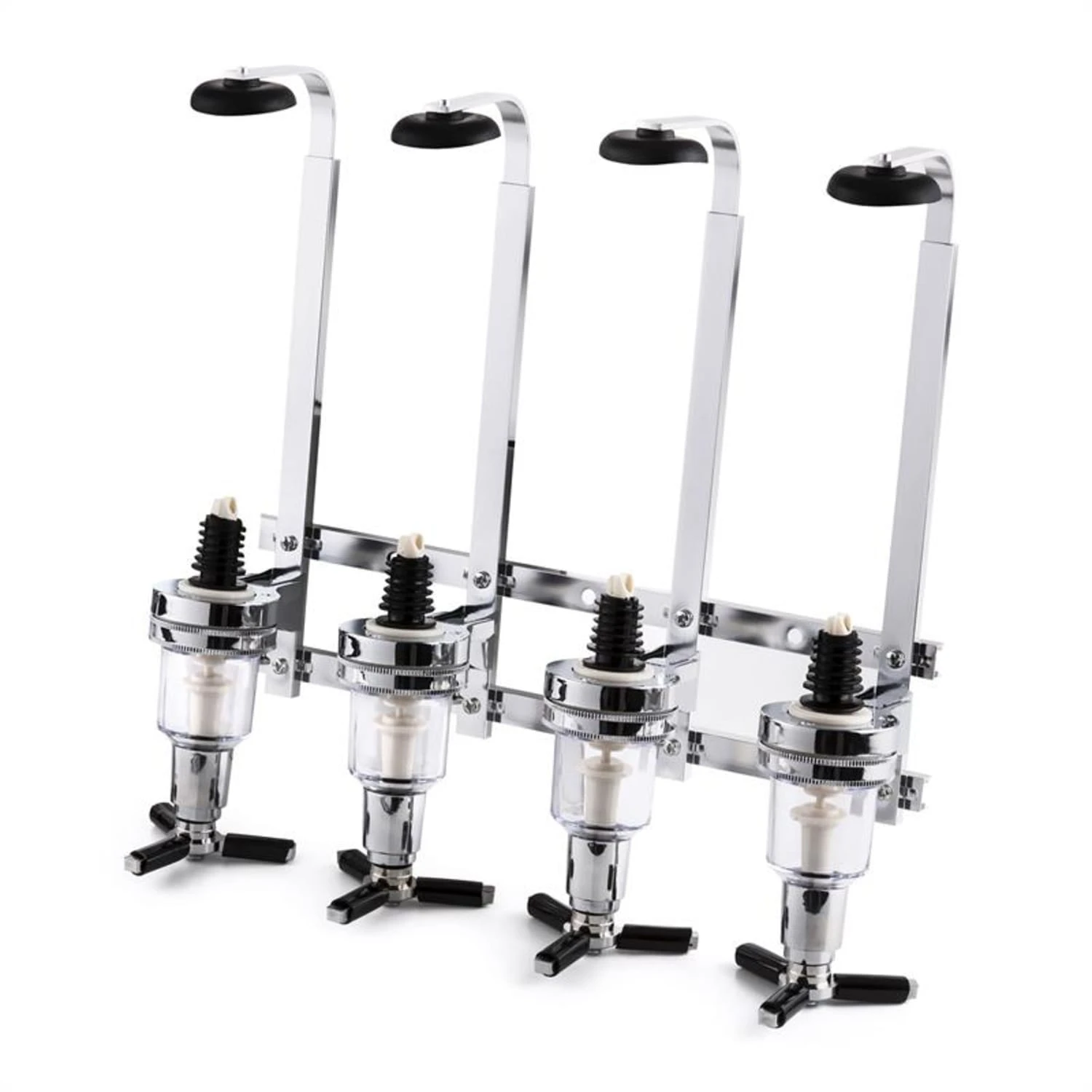 Hazlehov Quartett 4-fach Getränkespender Dosierer Wandmontage 8 Hazlehov Quartett 4-fach Getränkespender Dosierer Wandmontage – Bild 6