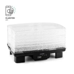 Bananarama Dörrautomat Schwarz 550W Trockner Dehydrator 6 Etagen 13 Bananarama Dörrautomat Schwarz 550W Trockner Dehydrator 6 Etagen -Optimal Küchengeräte Geschäft 10027831 yy 0003 logo Klarstein Bananarama Doerrautomat schwarz
