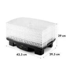 Bananarama Dörrautomat Schwarz 550W Trockner Dehydrator 6 Etagen 18 Bananarama Dörrautomat Schwarz 550W Trockner Dehydrator 6 Etagen -Optimal Küchengeräte Geschäft 10027831 yy 0009 detail Klarstein Bananarama Doerrautomat schwarz reedit