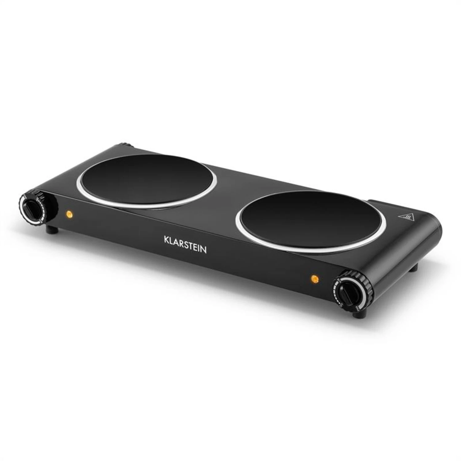 Captain Cook² Doppel-Kochplatte Infrarot 2400W Edelstahl Schwarz 8 Captain Cook² Doppel-Kochplatte Infrarot 2400W Edelstahl Schwarz – Bild 6