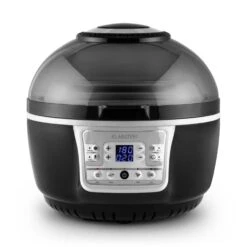 VitAir Turbo Heißluftfritteuse Grau-schwarz 1400W Grillen Backen 9l 17 VitAir Turbo Heißluftfritteuse Grau-schwarz 1400W Grillen Backen 9l -Optimal Küchengeräte Geschäft 10028290 yy 0005 titel Klarstein VitAir Heissluftfritteuse