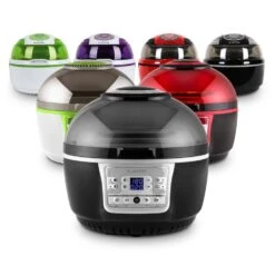 VitAir Turbo Heißluftfritteuse Grau-schwarz 1400W Grillen Backen 9l 23 VitAir Turbo Heißluftfritteuse Grau-schwarz 1400W Grillen Backen 9l -Optimal Küchengeräte Geschäft 10028290 yy 0012 variant