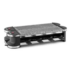 Tenderloin 100 Raclette-Grill 1200 W (2x600W) 8 Personen 2x Naturstein -Optimal Küchengeräte Geschäft 10028579 yy 0002 titel 02 Klarstein Tenderloin Raclette Grill