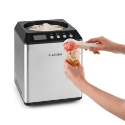 Vanilla Sky Eiscreme-Maschine Kompressor 2l 180W Edelstahl Silber 12 Vanilla Sky Eiscreme-Maschine Kompressor 2l 180W Edelstahl Silber -Optimal Küchengeräte Geschäft 10028873 yy 0003 ambient 03 Klarstein Vanilla Sky Eismaschine