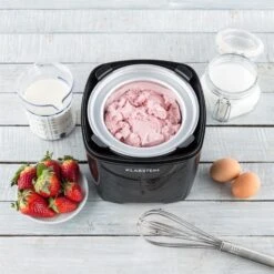 Creamberry Eiscremebereiter Flaschenkühler Frozen Yogurt Maschine 1,5l -Optimal Küchengeräte Geschäft 10028924 yy 0005 ambient Klarstein Creamberry Eisbereiter reedit