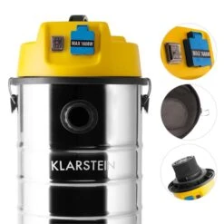 Reinraum Nass-Trocken-Sauger Industriesauger 1800W 30l Steckdose -Optimal Küchengeräte Geschäft 10029113 yy 0002 detail Klarstein Reinraum Nass Trocker Sauger reedit