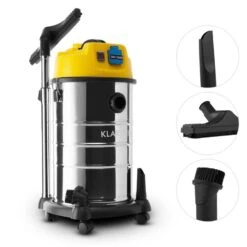 Reinraum Nass-Trocken-Sauger Industriesauger 1800W 30l Steckdose -Optimal Küchengeräte Geschäft 10029113 yy 0003 detail Klarstein Reinraum Nass Trocker Sauger reedit