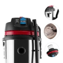 Reinraum Nass-Trocken-Sauger Industriesauger 2000W HEPA 60l Steckdose 12 Reinraum Nass-Trocken-Sauger Industriesauger 2000W HEPA 60l Steckdose -Optimal Küchengeräte Geschäft 10029117 yy 0005 detail Klarstein Reinraum Industriesauger