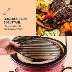 Princesize Kamado-Grill Keramikgrill Edelstahl-Grillrost Smoker BBQ 10 Princesize Kamado-Grill Keramikgrill Edelstahl-Grillrost Smoker BBQ -Optimal Küchengeräte Geschäft 10029124 de 0003 logo
