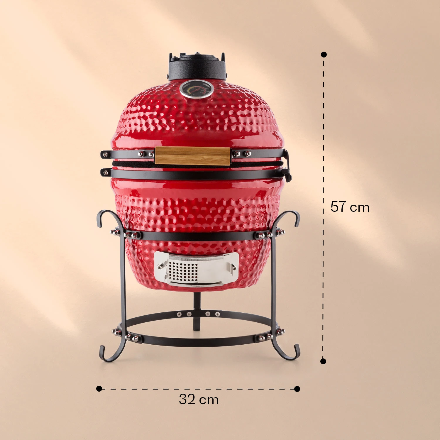 Princesize Kamado-Grill Keramikgrill Edelstahl-Grillrost Smoker BBQ 8 Princesize Kamado-Grill Keramikgrill Edelstahl-Grillrost Smoker BBQ – Bild 6