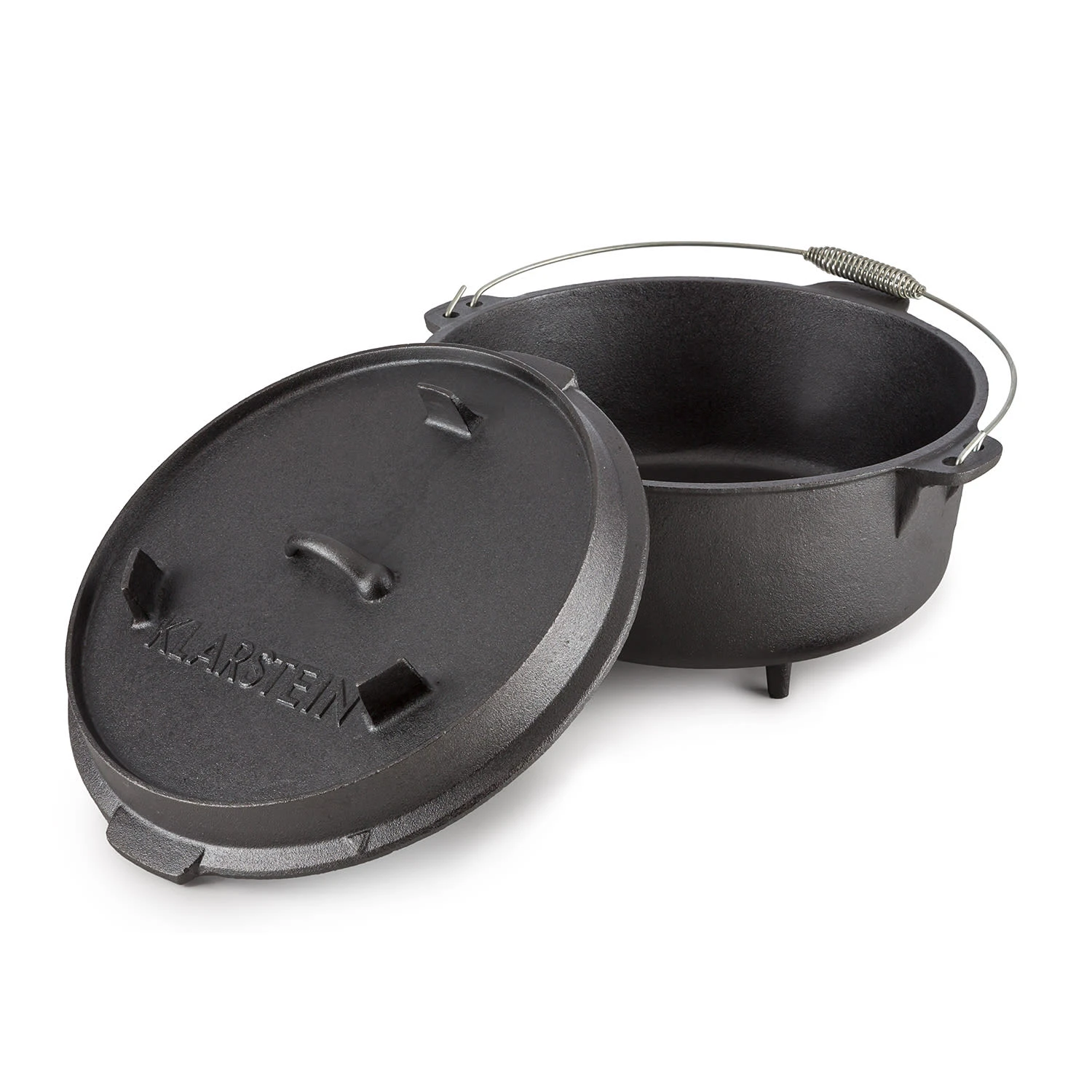 Hotrod 145 Dutch Oven BBQ-Topf 12 Qt / 11,4 Liter Gusseisen Schwarz 7 Hotrod 145 Dutch Oven BBQ-Topf 12 Qt / 11,4 Liter Gusseisen Schwarz – Bild 5