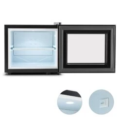 Frosty Mini-Kühlschrank 10 Liter 65W Klasse B Schwarz -Optimal Küchengeräte Geschäft 10029407 yy 0005 front Klarstein Kuehlschrank