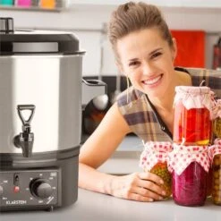 Biggie Small Einkochvollautomat Einkochtopf 16 Liter 2000 W Edelstahl -Optimal Küchengeräte Geschäft 10029824 yy 0006 ambient Klarstein Einkauchautomat