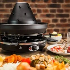 Taste Volcano Tartarengrill Raclettegrill 1500 W 6 Personen Schwarz 10 Taste Volcano Tartarengrill Raclettegrill 1500 W 6 Personen Schwarz -Optimal Küchengeräte Geschäft 10030307 yy 0003 ambient Klarstein Taste Volcano Tartarengrill