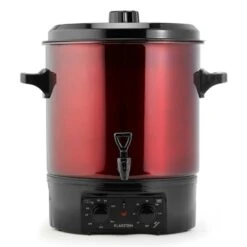 Biggie Einkochautomat Edelstahl 27 Liter 2000W Timer Rot 7 Biggie Einkochautomat Edelstahl 27 Liter 2000W Timer Rot -Optimal Küchengeräte Geschäft 10030585 yy 0002 titel Klarstein Biggie Einkochautomat 27 Liter rot