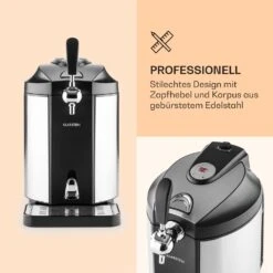 Skal Bierzapfanlage Bierkühler 5l Fässer CO2 Edelstahl -Optimal Küchengeräte Geschäft 10030663 de 0003 logo