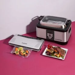 FoodLocker Slim Vakuumierer 130W Doppelte Schweißnaht 15 FoodLocker Slim Vakuumierer 130W Doppelte Schweißnaht -Optimal Küchengeräte Geschäft 10030778 yy 0003 logo