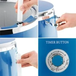 Ecowash-Pico Mini-Waschmaschine Schleuderfunktion 3,5 Kg 380W Blau -Optimal Küchengeräte Geschäft 10030791 yy 0006 detail oneConcept Ecowash Pico Mini Waschmaschine blau