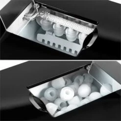 Ice Volcano 2G Eismaschine LED 12kg Je 24h 2l 6-12min Schwarz -Optimal Küchengeräte Geschäft 10030844 yy 0008 detail Klarstein Ice Volcano 2G Eismaschine schwarz reedit v4