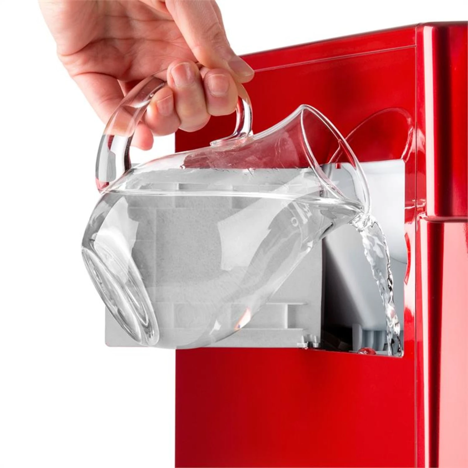 Ice Volcano 2G Eismaschine LED 12kg Je 24h 2l 6-12min Rot 9 Ice Volcano 2G Eismaschine LED 12kg Je 24h 2l 6-12min Rot – Bild 7