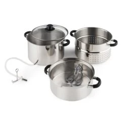 Applebee Dampf-Entsafter Elektrisch 1500W Ø25cm 8 Liter Edelstahl 12 Applebee Dampf-Entsafter Elektrisch 1500W Ø25cm 8 Liter Edelstahl -Optimal Küchengeräte Geschäft 10031478 yy 0003 detail Klarstein Applebee Dampf Entsafter 1500W Edelstahl