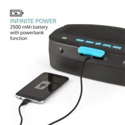 Picknicker Trolley Music Cooler 36l Trolley-Kühlbox BT-Lautsprecher -Optimal Küchengeräte Geschäft 10031528 yy 0007 logo auna Picknicker Trolley Music Cooler Kuehlbox blau reedit