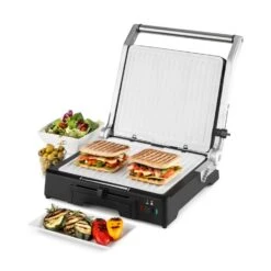 Burgermeister 3-in-1 Kontaktgrill Tischgrill Paninimaker 2000W -Optimal Küchengeräte Geschäft 10031664 yy 0006 titel Klarstein Burgermeister 3in1 Kontaktgrill
