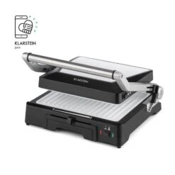 Burgermeister 3-in-1 Kontaktgrill Tischgrill Paninimaker 2000W -Optimal Küchengeräte Geschäft 10031664 yy 0007 logo Klarstein Burgermeister 3in1 Kontaktgrill