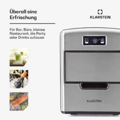 Metropolitan Eiswürfelmaschine 12kg/24h Digitales Display -Optimal Küchengeräte Geschäft 10031881 de 0003 usp