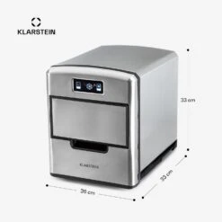 Metropolitan Eiswürfelmaschine 12kg/24h Digitales Display -Optimal Küchengeräte Geschäft 10031881 yy 0011 dimensions