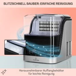 Kristall Eiswürfelmaschine Kristalleis 2 Größen 2,5l Wassertank 13 Kristall Eiswürfelmaschine Kristalleis 2 Größen 2,5l Wassertank -Optimal Küchengeräte Geschäft 10031891 de 0005 usp