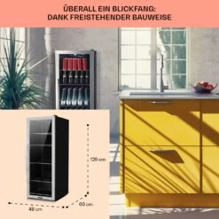 Beersafe 6XL Kühlschrank 201 Liter 5 Böden Panoramaglastür Edelstahl 15 Beersafe 6XL Kühlschrank 201 Liter 5 Böden Panoramaglastür Edelstahl -Optimal Küchengeräte Geschäft 10031930 DE 0006 usp