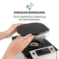 Aromatica X Kaffeemaschine Mahlwerk Glaskanne Aroma+ Edelstahl 16 Aromatica X Kaffeemaschine Mahlwerk Glaskanne Aroma+ Edelstahl -Optimal Küchengeräte Geschäft 10032102 de 0005 logo