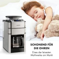 Aromatica X Kaffeemaschine Mahlwerk Glaskanne Aroma+ Edelstahl 18 Aromatica X Kaffeemaschine Mahlwerk Glaskanne Aroma+ Edelstahl -Optimal Küchengeräte Geschäft 10032102 de 0007 logo
