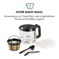 Aromatica X Kaffeemaschine Mahlwerk Glaskanne Aroma+ Edelstahl 19 Aromatica X Kaffeemaschine Mahlwerk Glaskanne Aroma+ Edelstahl -Optimal Küchengeräte Geschäft 10032102 de 0008 logo