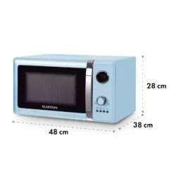 Fine Dinesty 2-in-1-Mikrowelle: 23l 800W / Grill: 1000W Blau -Optimal Küchengeräte Geschäft 10032201 yy 0008 logo