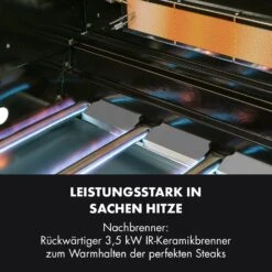 Tomahawk 4.2 SBG Gasgrill 6 Brenner 20,7 KW 64x42cm Grill Edelstahl -Optimal Küchengeräte Geschäft 10032308 de 0005 logo