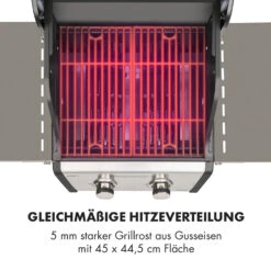 Lucifer 2.0-T Gasgrill 2 X 3,5 KW Brenner 45x44cm Grill Edelstahl -Optimal Küchengeräte Geschäft 10032455 de 0006 logo