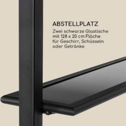 Steakhouse Grilldach 220x215x140cm PE 180 G/m² Flammhemmend Stahl Grau 18 Steakhouse Grilldach 220x215x140cm PE 180 G/m² Flammhemmend Stahl Grau -Optimal Küchengeräte Geschäft 10032523 de 0007 logo