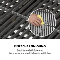 Highgrade 4 IB Gasgrill 6 Brenner 19,8 KW 71x46cm Grill Edelstahl -Optimal Küchengeräte Geschäft 10032580 de 0010 logo