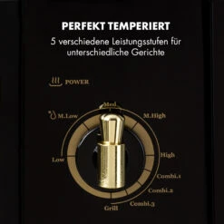 Victoria 20 Einbau-Mikrowelle, 20 L, 800 W, Grill: 1000 W, Schwarz -Optimal Küchengeräte Geschäft 10032591 de 0005 logo